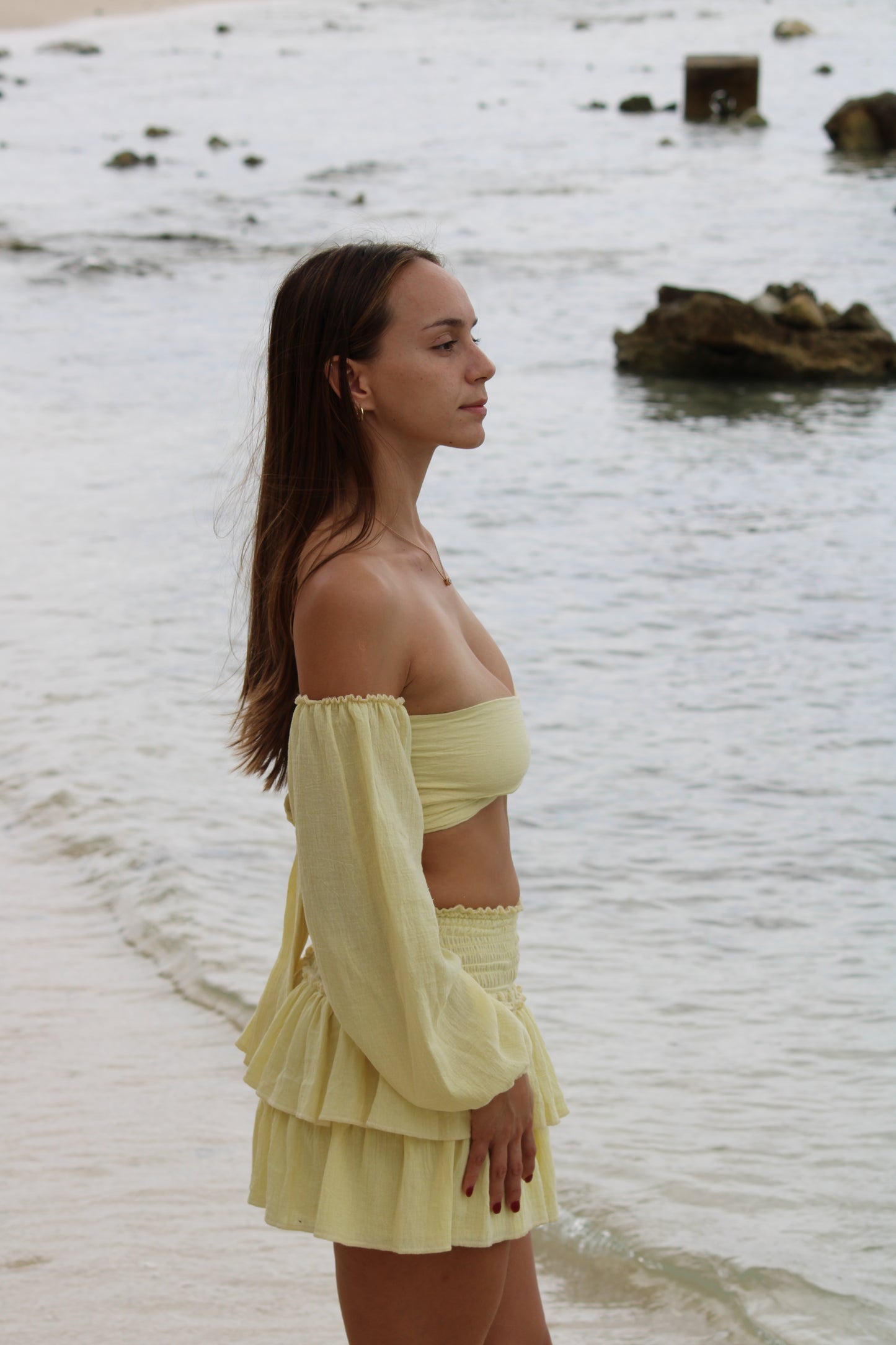 FALDA MARENA AMARILLO