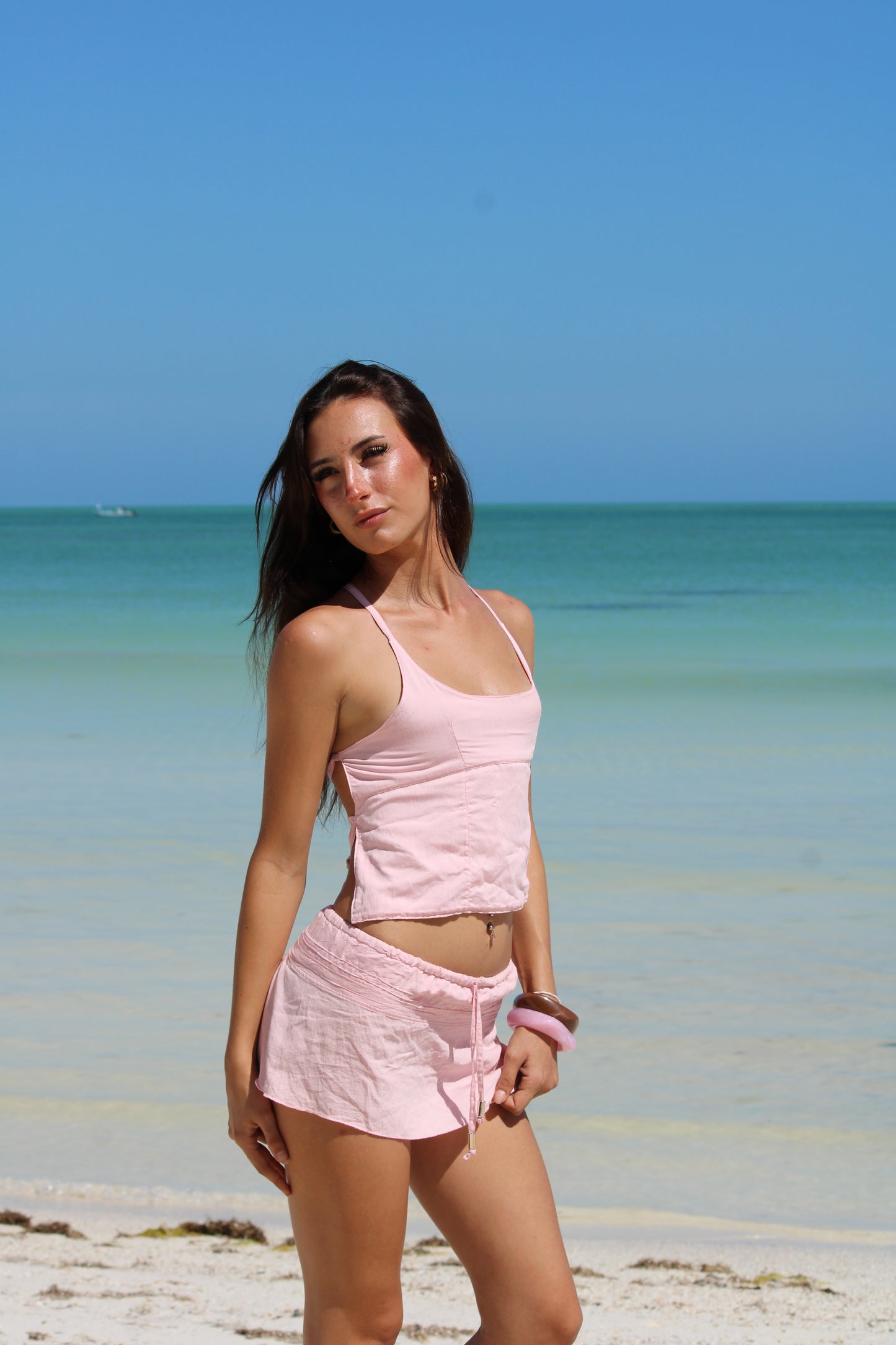 TOP HOLBOX ROSA