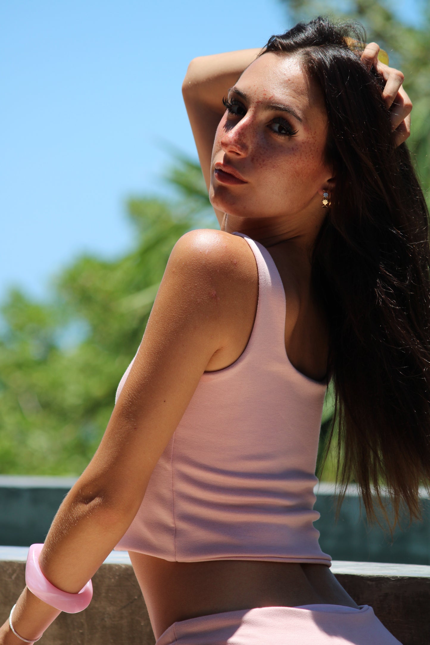 TOP AURA ROSA