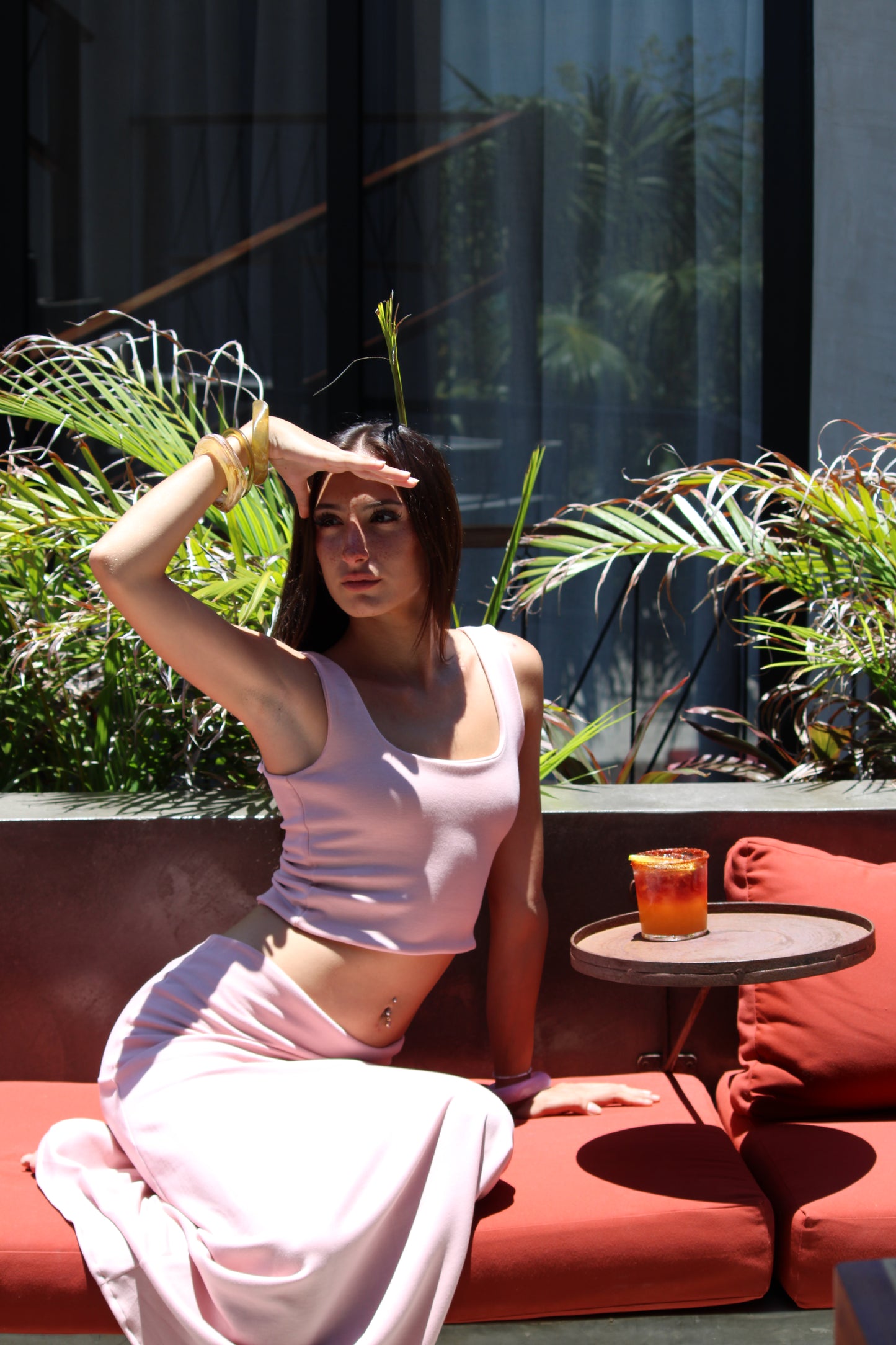 TOP AURA ROSA